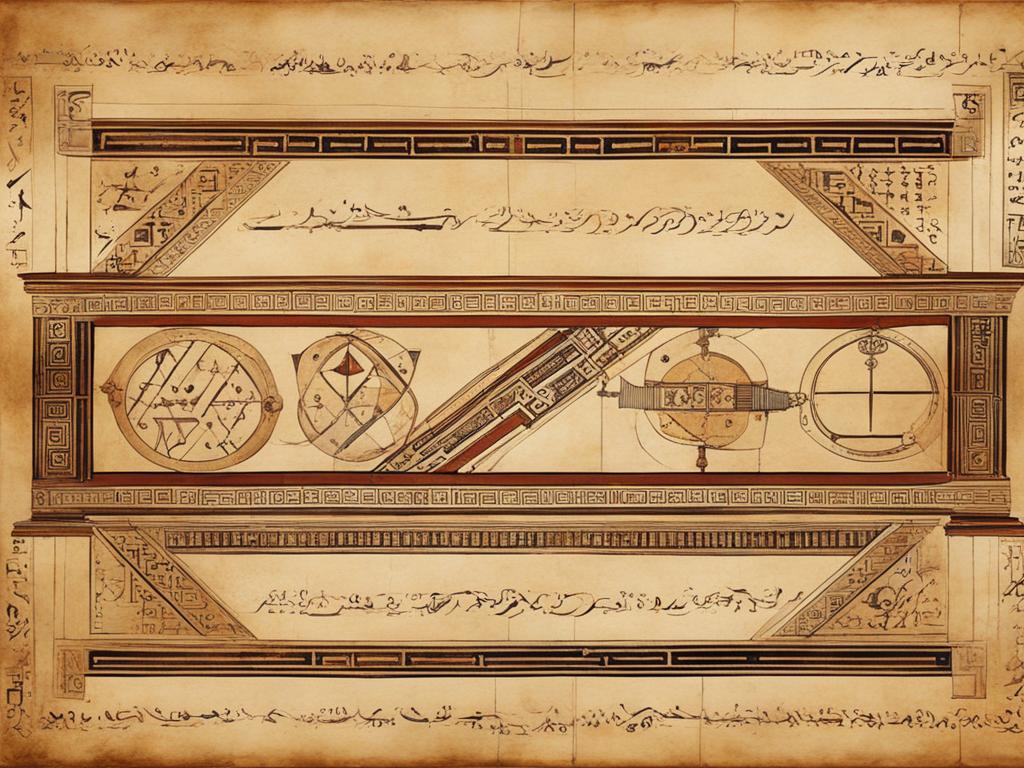 Obras matemáticas de Archimedes plasmadas en un antiguo pergamino