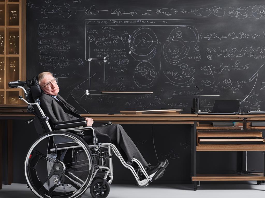 Símbolos de Stephen Hawking: su silla de ruedas y sistema de voz